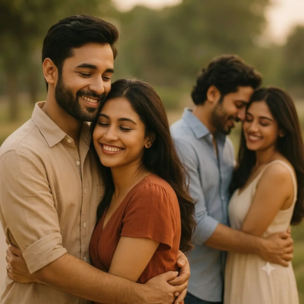 couples extra affair with LoveBirds website
